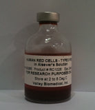 Human O+ RBC's in Alsevers
